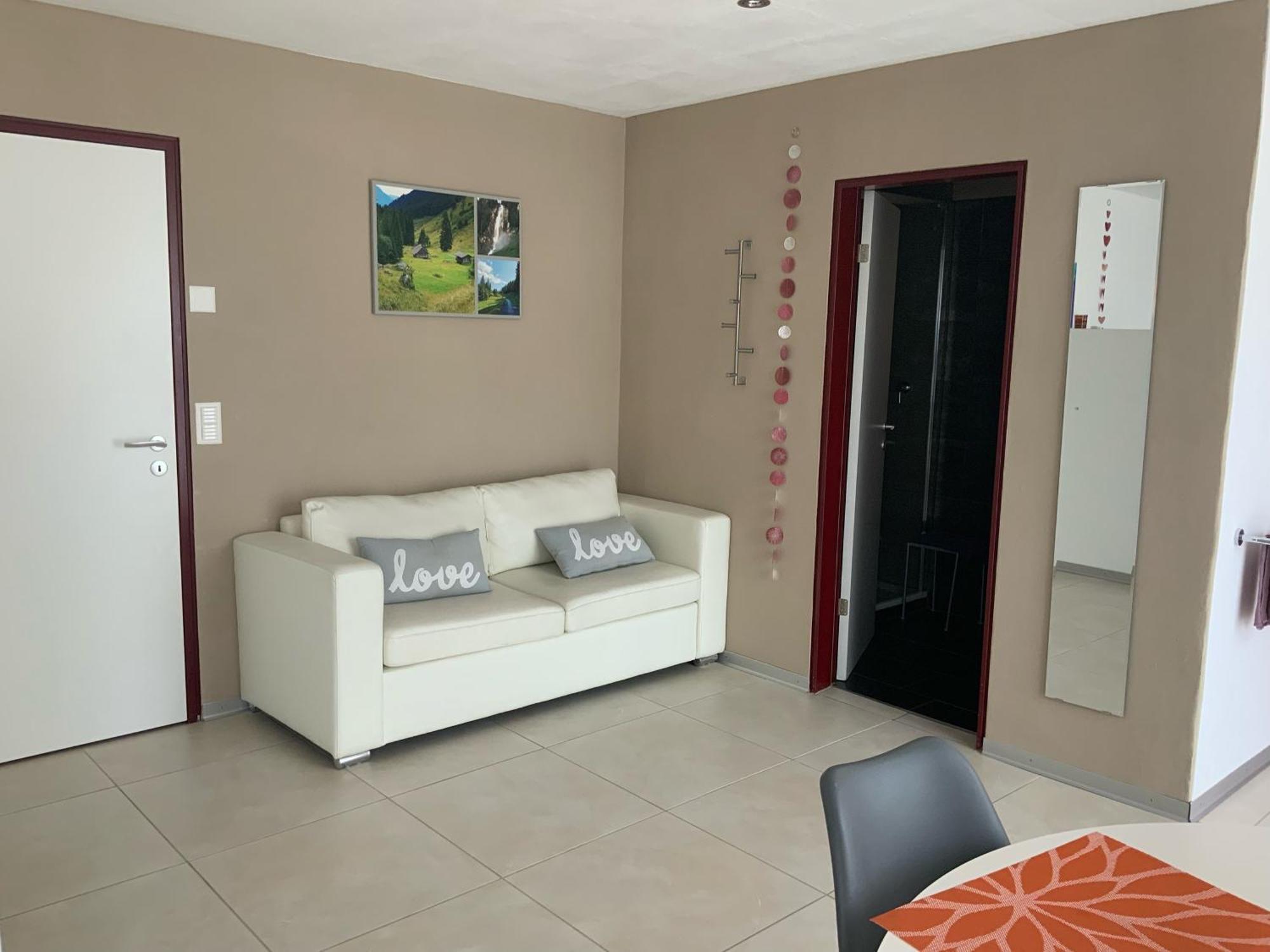 Oase Zum Sein Appartement Spiez Buitenkant foto